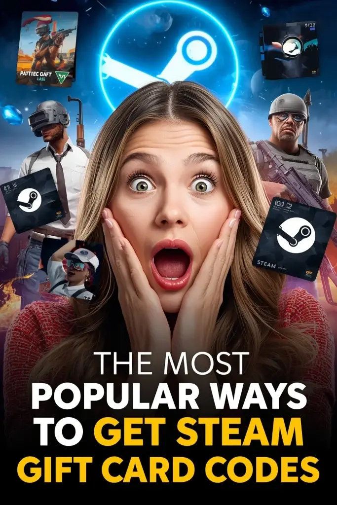 Steam Gift Card Code for PUBG and GTA games 