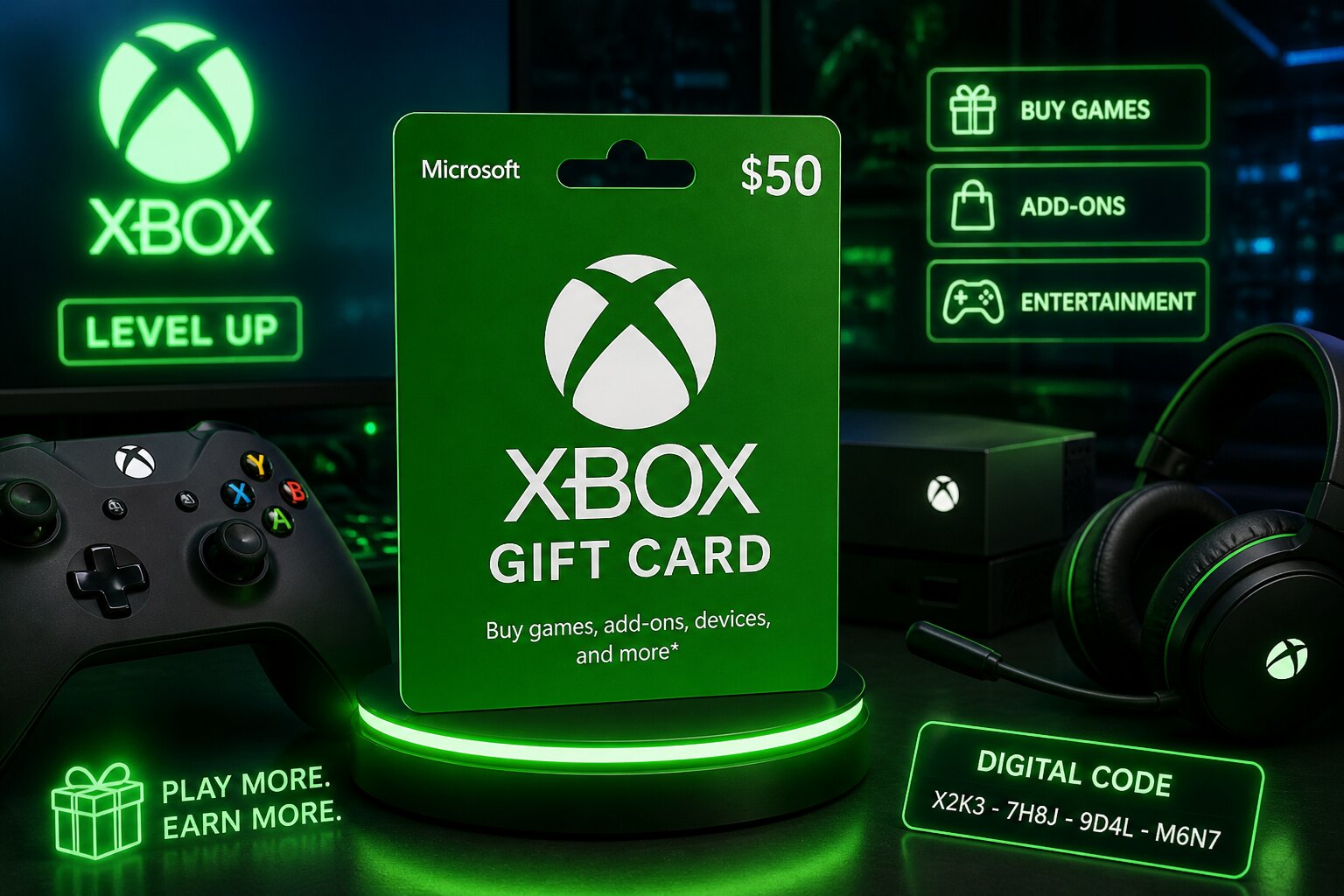 Xbox gift card
